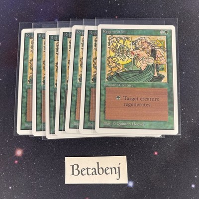 1x MTG Unlimited Regeneration from Estate Collection