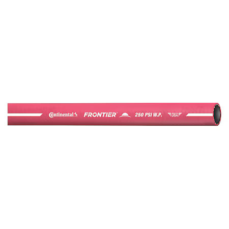 Continental Hzr03825-100-G Air Hose, 3/8" Id X 100 Ft., Red