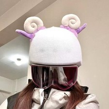 Ski Helmet Cover Keep Warm Fun Ski Cap Cover Lovely Outdoor Sports Accessory