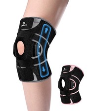 Hinged Knee Brace for Men  Women Meniscus Tear, ACL/MCL Pain, Arthritis -Hea...