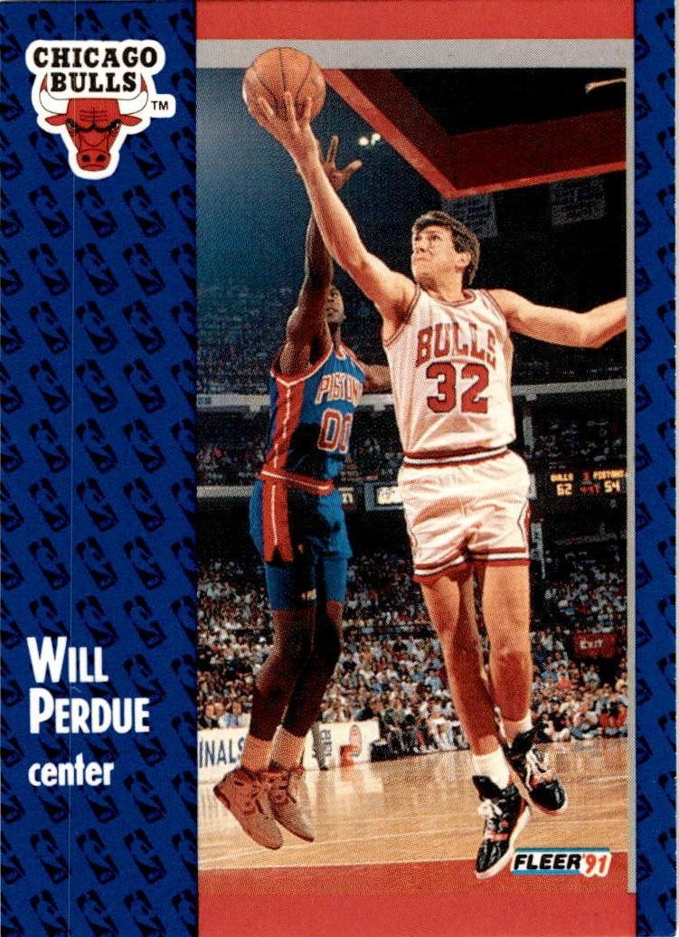 1991-92 Fleer #32 Will Perdue