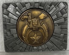 Vintage Shriner/Masonic Belt Buckle