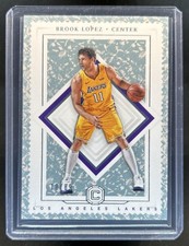 2017-18 Panini Cornerstones Brook Lopez Crystal #/89 Lakers