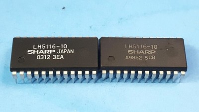 ONE Pc- IC, SRAM, LH5116-10, SHARP, 24PIN