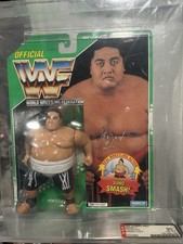 Wwe Hasbro Green Card Yokozuna Afa 90