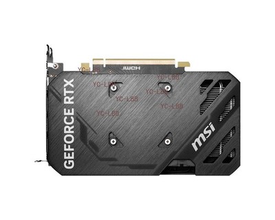 MSI GeForce RTX™ 4060 Ti VENTUS 2X BLACK 8G OC GDDR6 Graphics card