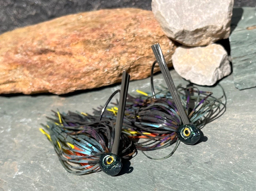 Candy Gill / Bluegill - 2 Pack - Swim Jig Bass Fishing Jig Lure - Picture 1 of 2