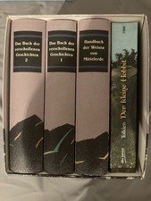 J.R.R. Tolkien - Die Sagen von Mittelerde (Silmarillion) 4 Bände im Schuber