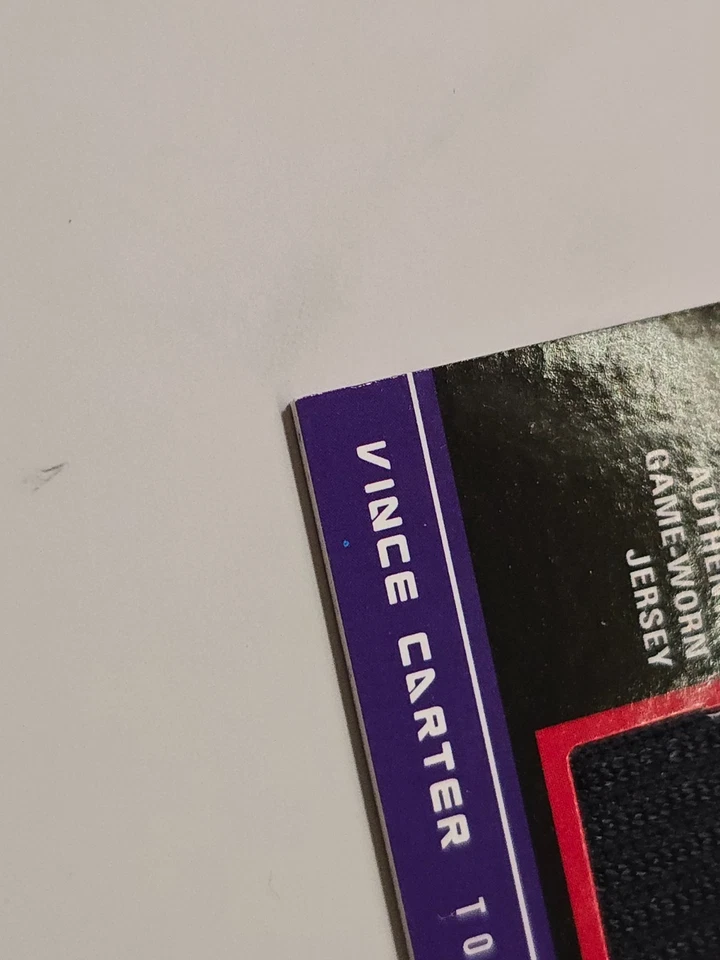 2003-04 FLEER ULTRA VINCE CARTER LEAPS & BOUNDS RAPTORS JERSEY - Image 2 of 4