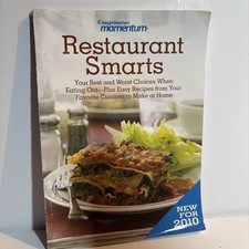 Weight Watchers WW 2010 Momentum Restaurant Smarts booklet, EUC