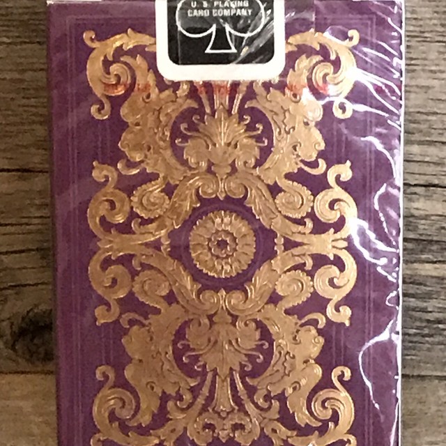 2 Decks Bicycle Purple Majesty & Golden Jubilee Playing