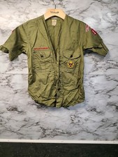 Boy Scouts of America Scouting BSA Uniform Shirt Youth S Green B9