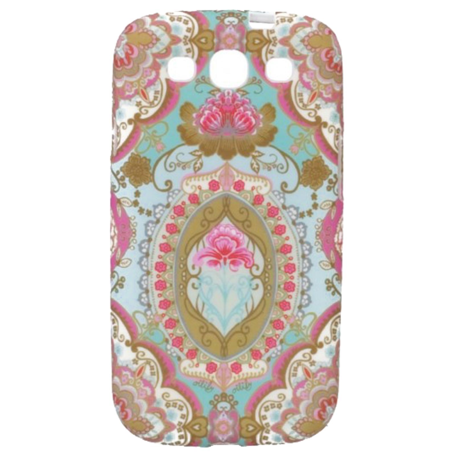Oilily Mobile Phone Case Travel Lotus Galaxy SIII Sand