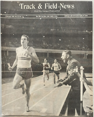 1969 Track and Field News February I Bill Bowerman Dellinger, Oregon