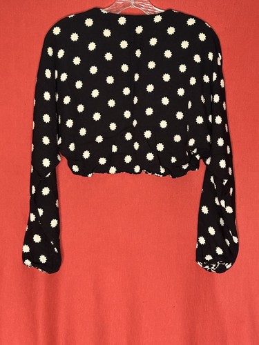 Dorothy Schoelen Vintage 80s Rayon Crop Bolero Short Jacket Size Small - Picture 2 of 2