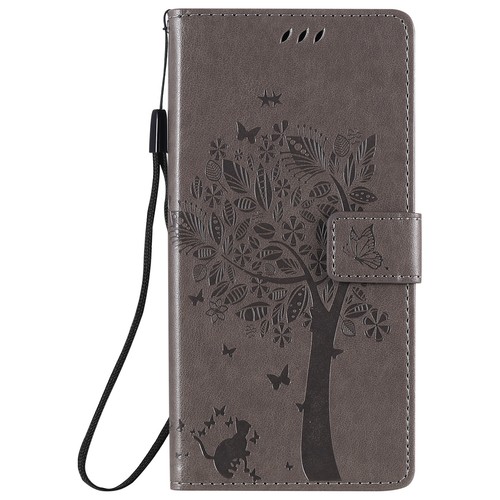 For Huawei Honor 80 50 Tree Pattern PU Leather Flip Wallet Case Phone Case Cover - Picture 14 of 24