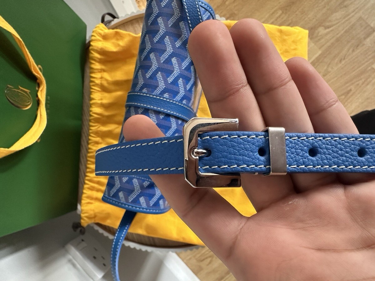 Blue goyard belt sale