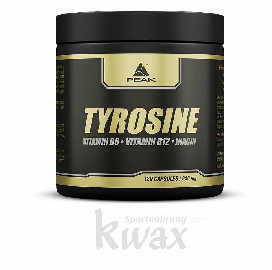(EUR 103,42/kg) Peak - Tyrosin 120 Kapseln