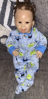Ashton Drake RYAN 18'' So Truly Real Lifelike Weighted BABY BOY DOLL