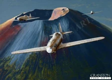  Italian Fighter Ace  Vittorio Minguzzi  aviation art post card 