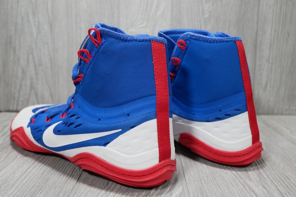 Rare New Nike Hypersweep Wrestling Shoes Varsity Blue Red 717175 416 rare-new-nike-hypersweep-wrestling-shoes-varsity-blue-red-717175-416