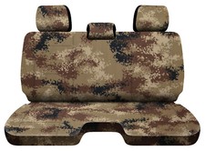 Truck Bench Seat Covers Digital Tan Camo Fits 05-15toyota Tacoma Fr Bench W3hr