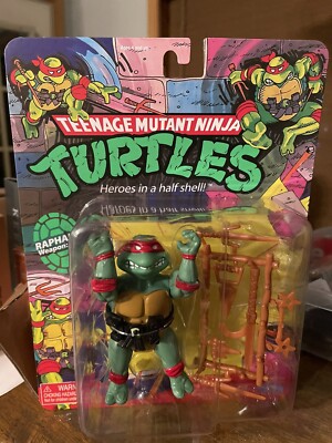 TMNT Classic Basic Raphael Figure Walmart Nickelodeon Exclusive Not Mint