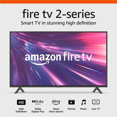 40-Inch HD Smart TV - Alexa Remote, HDR Support & Bluetooth for Ultimate Fun