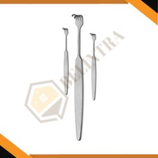 Four blunt prongs, 10x10 mm, 15 cm, Cottle Retractor Reusable | Stainless Steel