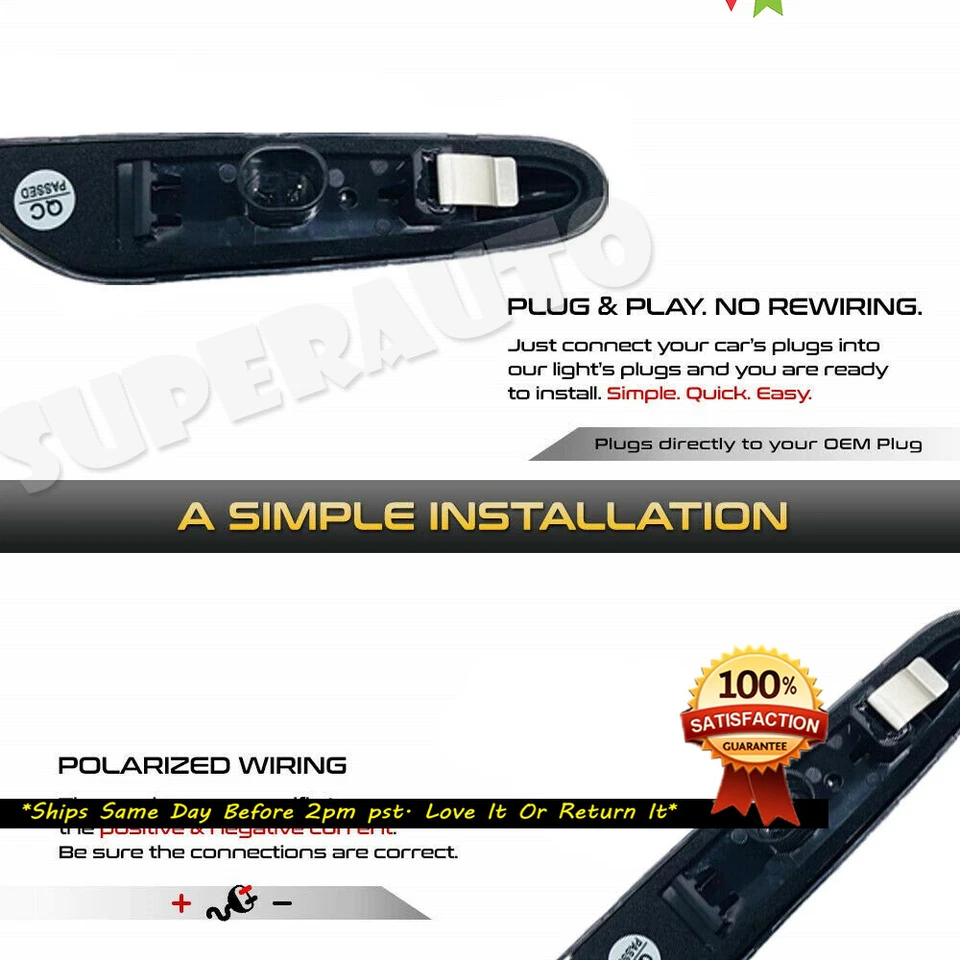 Luces de señal de giro LED de humo dinámico para BMW E90 E83 E92 E82 E46 E6 Foto 4 de 4