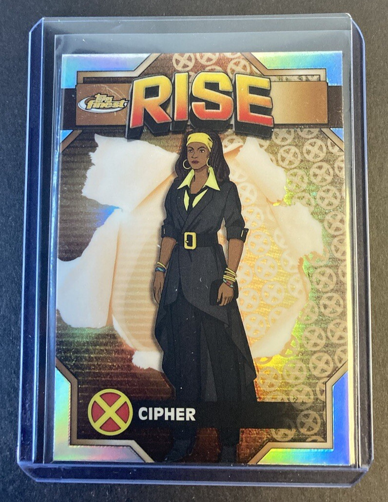 2025 Topps Finest X-Men 97 Cipher Refractor #20