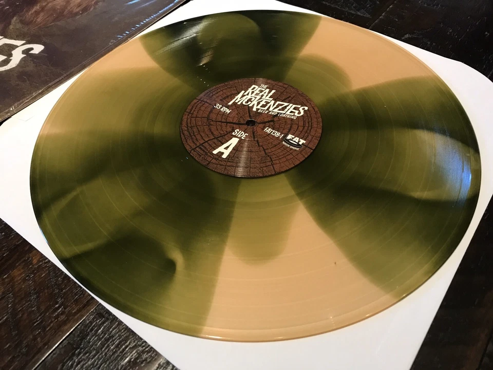 REAL McKENZIES Beer And Loathing LP Vinyl-Flogging Molly Dropkick Murphys NOFX - Image 4 of 4