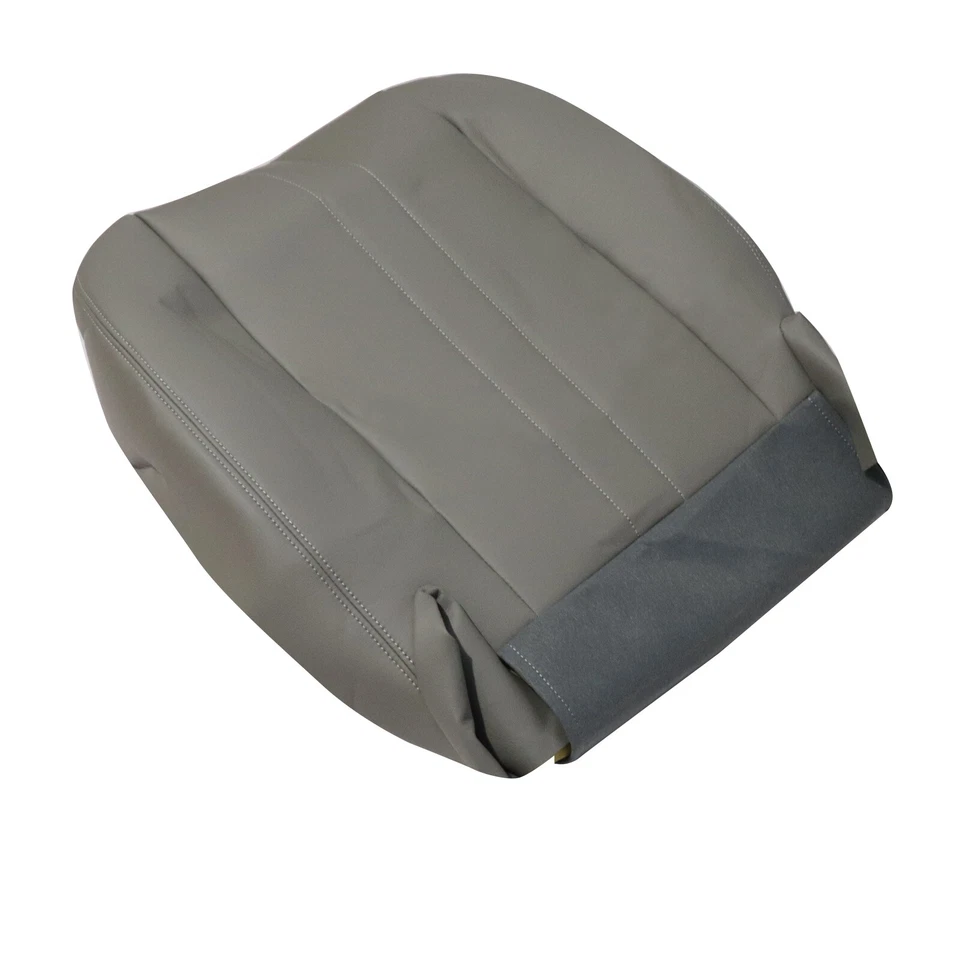Cubierta de asiento de cuero gris para conductor Chevy Express 1500 2500 3500 4500 2003-2014 Foto 3 de 4