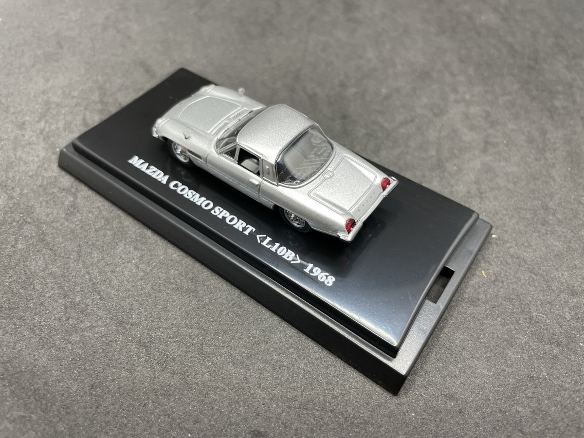Kyosho 1/64 Beads MAZDA COSMO SPORT L10B 1968 Silver diecast Kyosho 1/64 Beads MAZDA COSMO SPORT L10B 1968 Silver diecast