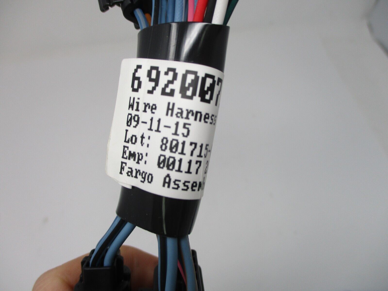 Harley Davidson OEM Boom Audio Rear Speaker Interconnect Wire Harness ...