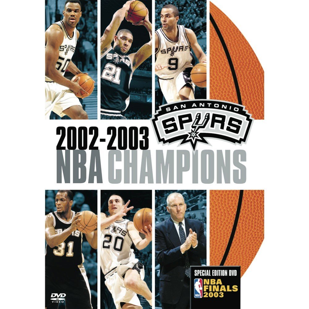 NBA Champions 2003: San Antonio Spurs (TM1670) (DVD) Tim Duncan David Robinson