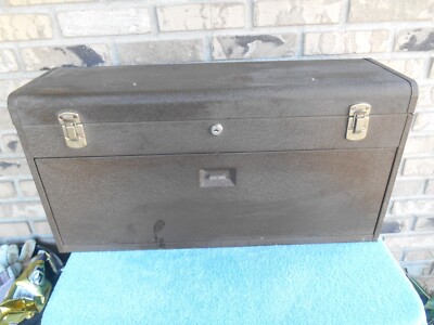 VINTAGE Kennedy MACHINISTS Tool Chest 526-225968 8 DRAWER | eBay