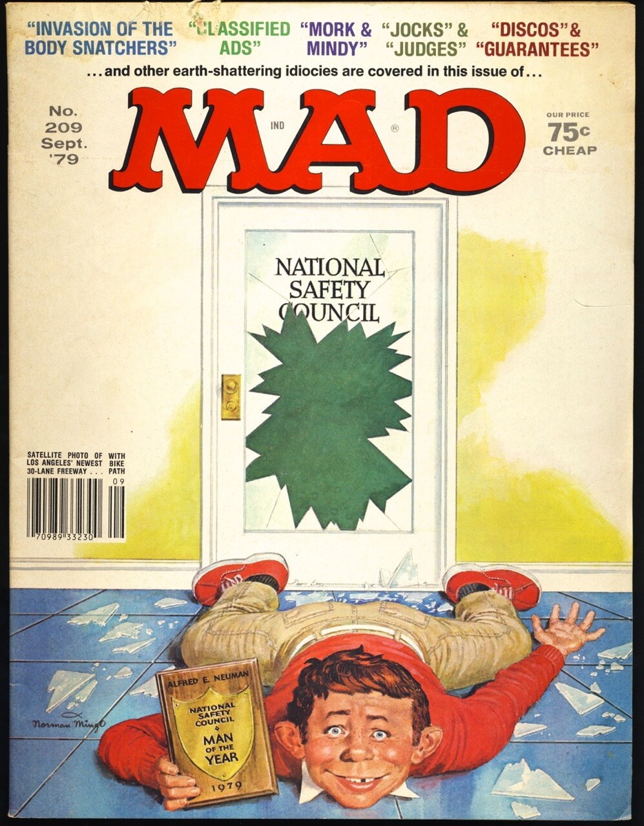 MAD MAGAZINE #209 1979 INVASION OF THE BODY SNATCHERS Parody MORK