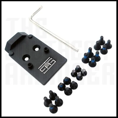 TSA PRODUCT LINE Adapter Plate CZ P-10 Optic Ready to RMR/SRO/RCR 407C/507C/508T Red Dot Optic