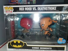 Figura de vinilo Funko Pop Comic Moment DC 2020 Red Hood vs Deathstroke ¡Sin usar, en caja!