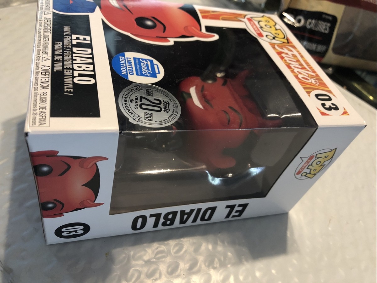 POP! Funko Funko 20 Years Limited Edition El Diablo #03 Black Suit