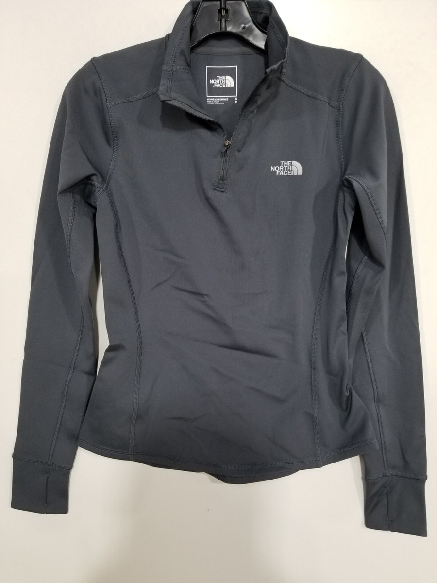 The North Face Winter Warm Essential 1/4 Zip Sz S - Vanadis Grey