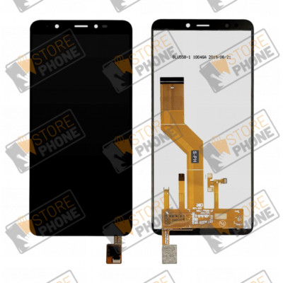 VITRE TACTILE + ECRAN LCD Pour Wiko Lenny 3~Noir - Téléphonie