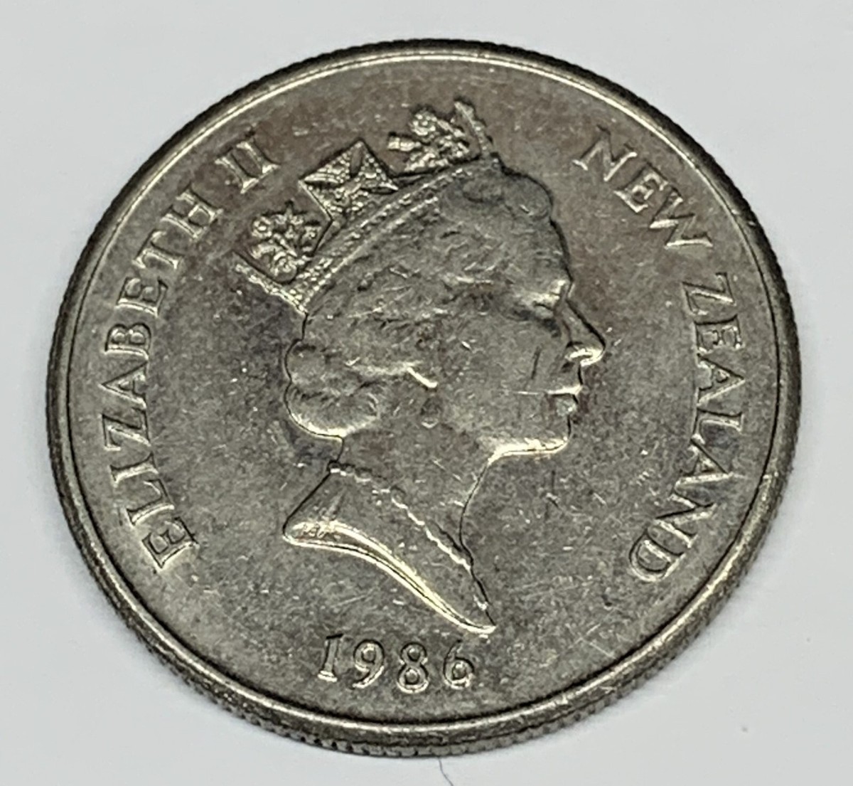 C588 NEW ZEALAND COIN, FIVE CENTS 1986 | eBay