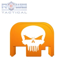 Rowe Tactical Rear Slide Cover Plate for Glock Gen 1-4 -CPR- Rowe Punisher Skull