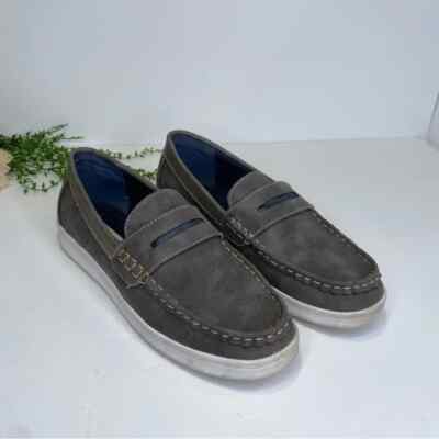 Steve Madden BSharper Grey Penny Loafer Slip On Sneaker Shoes Size 7 PARRISH Silver Low-Top Slip-On Men main image 4