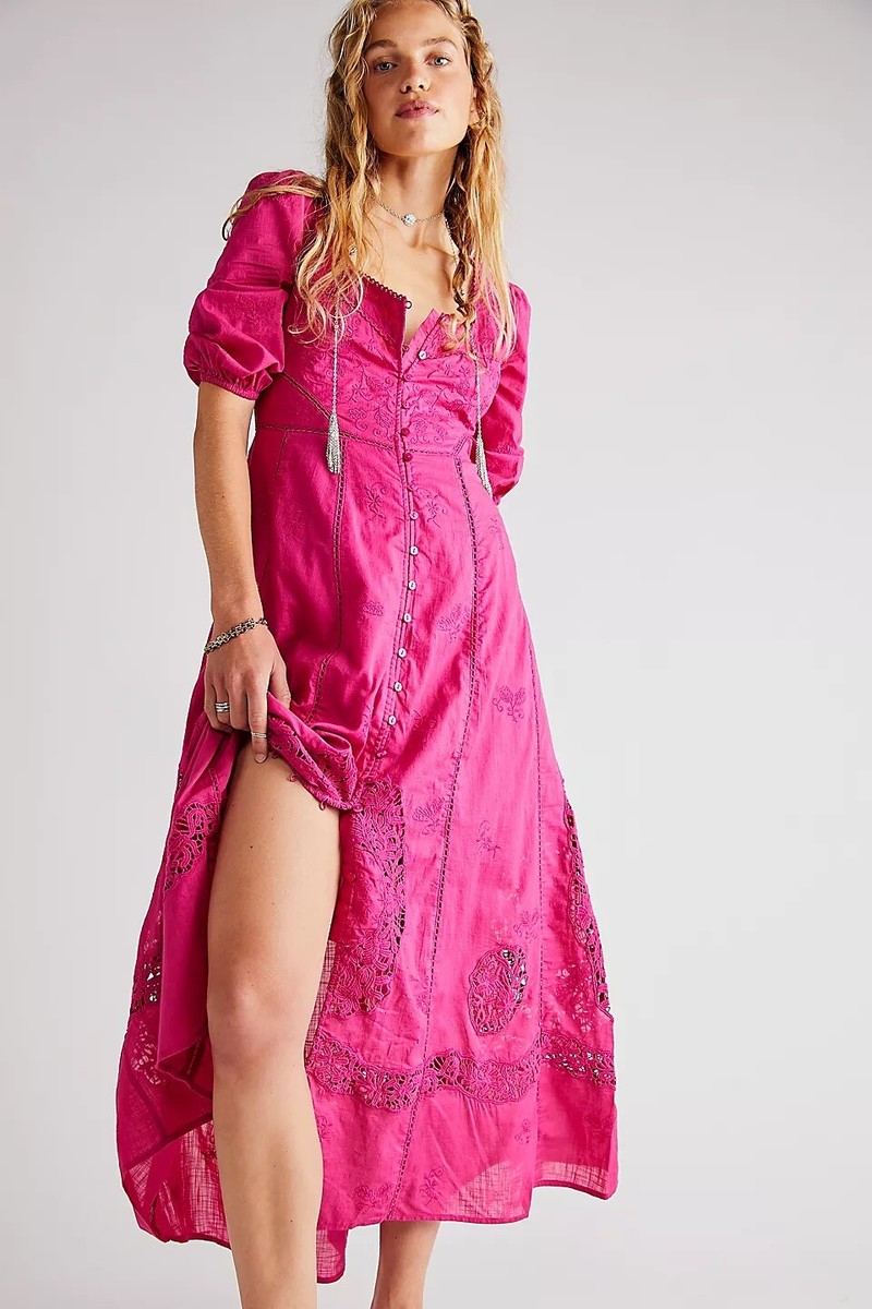 free people lisa maxi dress Free People + La La Maxi Dress