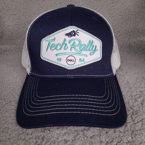 Tech Rally DELL Computers Hat Cap INTEL Mesh Back Adjustable Snap Back ...