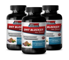 hair grow vitamins - DHT BLOCKER HAIR - he shou wu prepared 3B