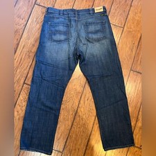 Wrangler Vintage jeans men s 38x32 measure 40x33 straight leg blue cotton